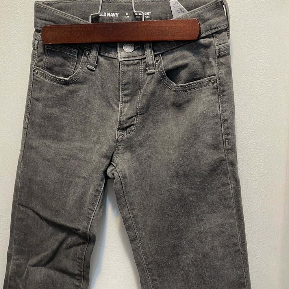 Grey wash Old Navy jeans. Never worn. Size 8 slim